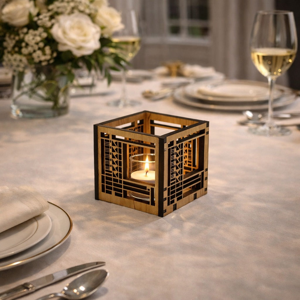 Emil Bach Votive Holder | Prairie Style | AlaModerna