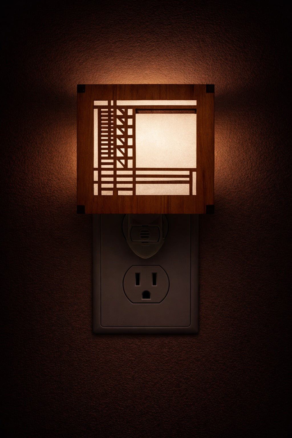 Emil Bach Night Light | Frank Lloyd Wright | Praire Style | AlaModerna