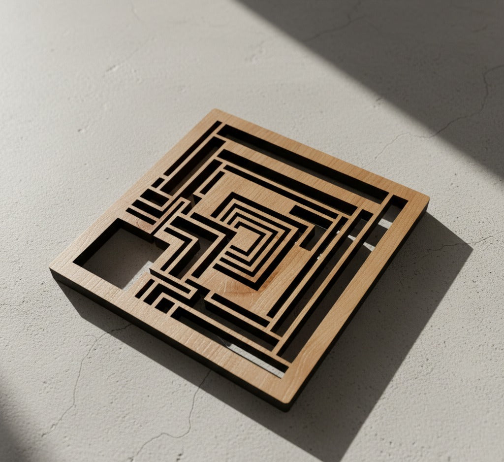 Ennis Block Trivet | Textile Block Design | AlaModerna