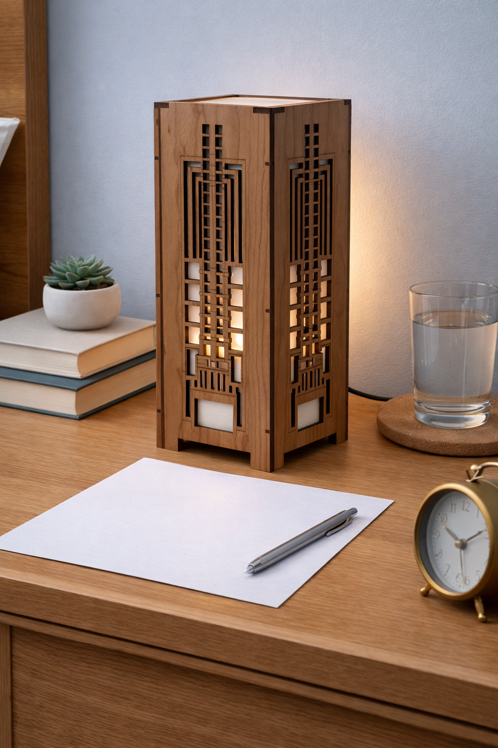 Hollyhock House Mini Lightbox | Frank Lloyd Wright | AlaModerna