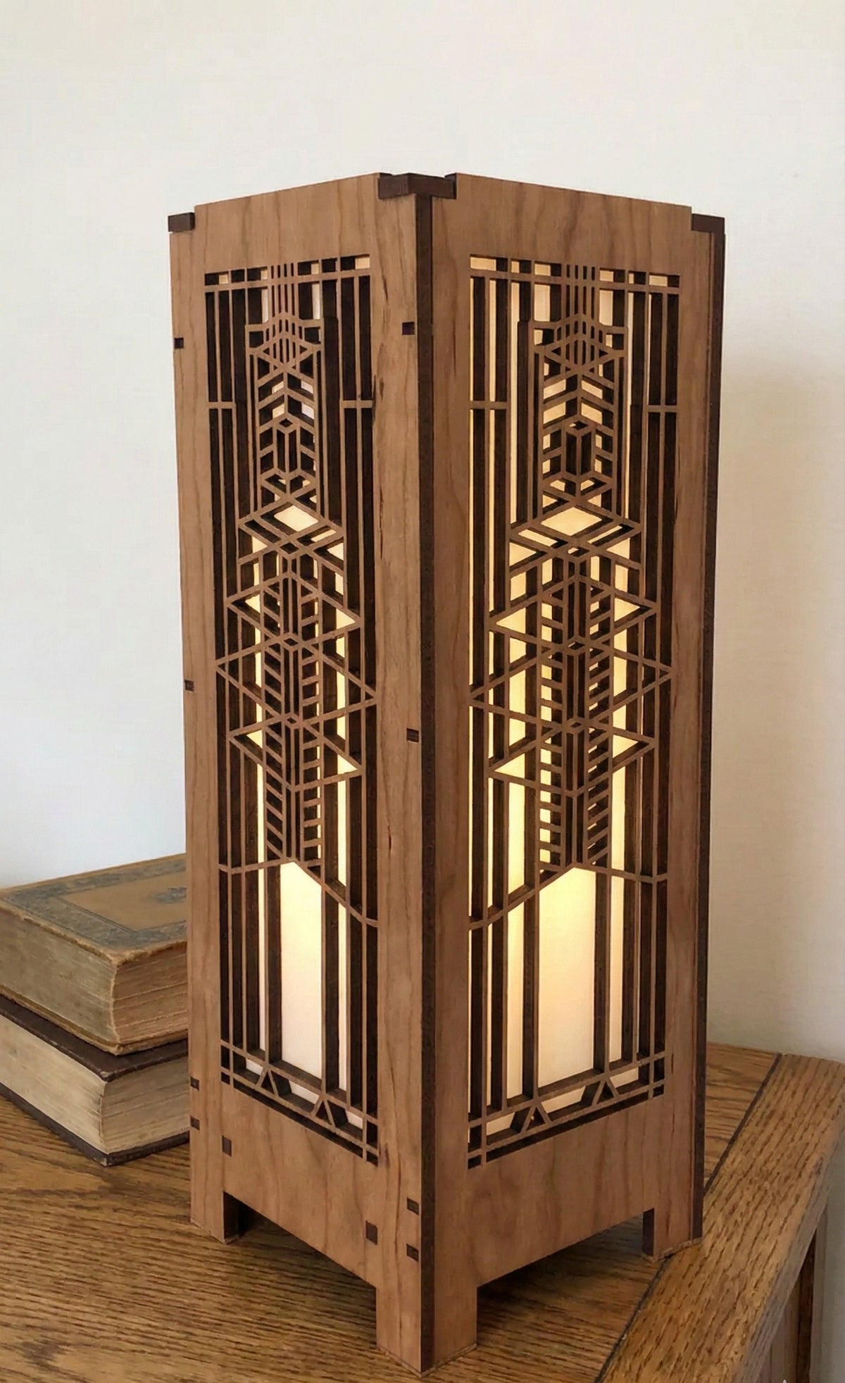 Prairie Reeds Light Box Robie A Mini Lightbox | Frank Lloyd Wright Prairie Style | AlaModerna