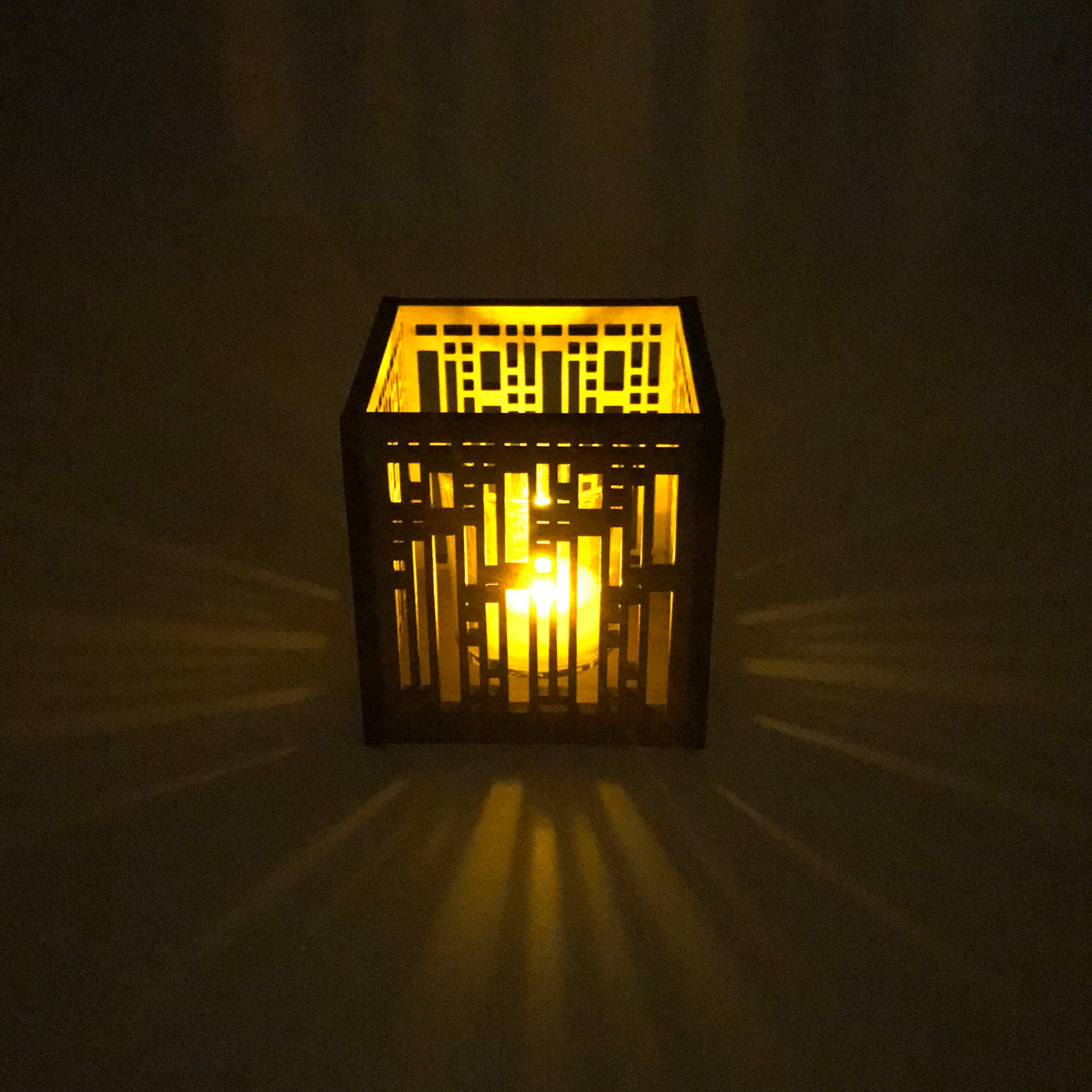 Robie House Stars and Moonbeams Votive Holder