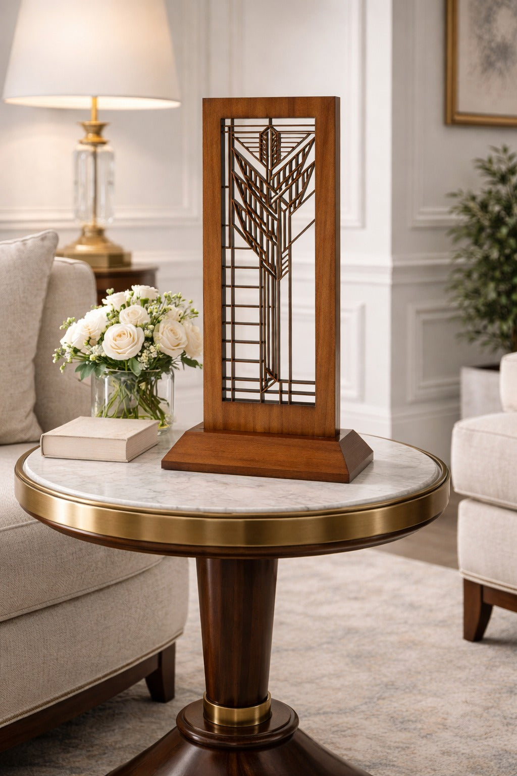 Sumac Table Accent | Frank Lloyd Wright | AlaModerna