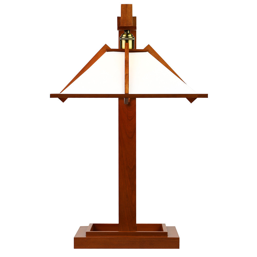 Taliesin 1 Cherry Edition

Frank Lloyd Wright, Taliesin, AlaModerna, Taliesin 1, table lamp