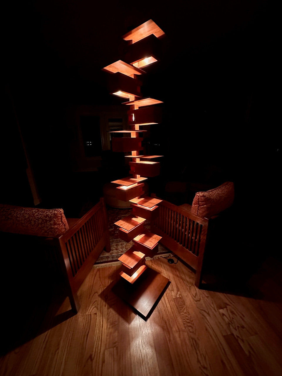 Taliesin 2 Cherry Edition

Frank Lloyd Wright, Taliesin, AlaModerna, Taliesin 2, floor lamp