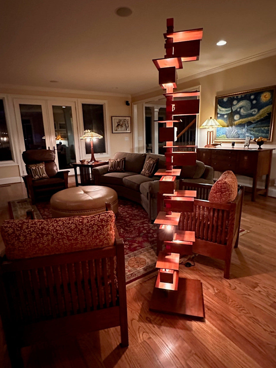 Frank Lloyd Wright|Taliesin 2 Floor Lamp Signature Lighting|AlaModerna