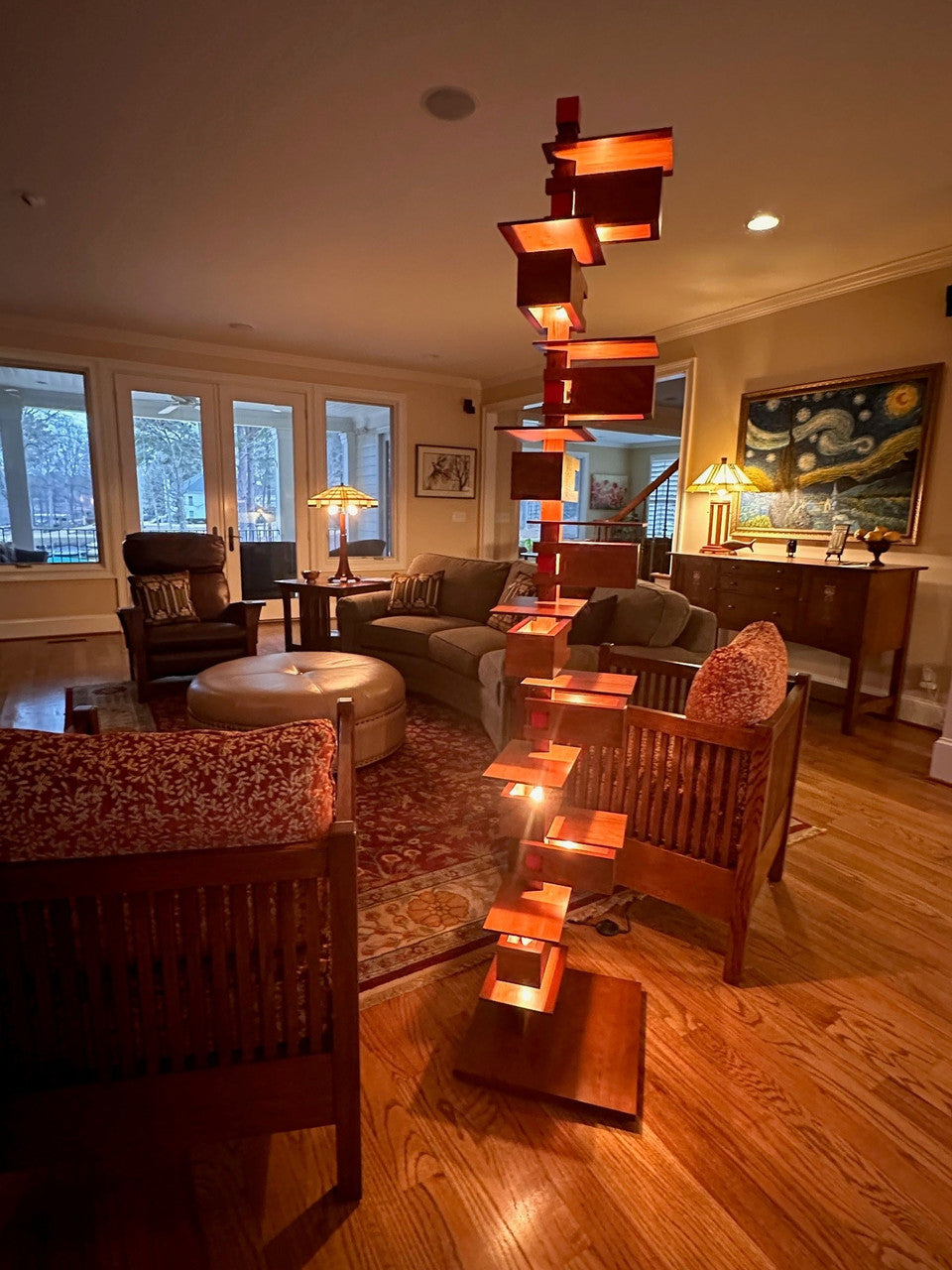 Frank Lloyd Wright|Taliesin 2 Floor Lamp Signature Lighting|AlaModerna