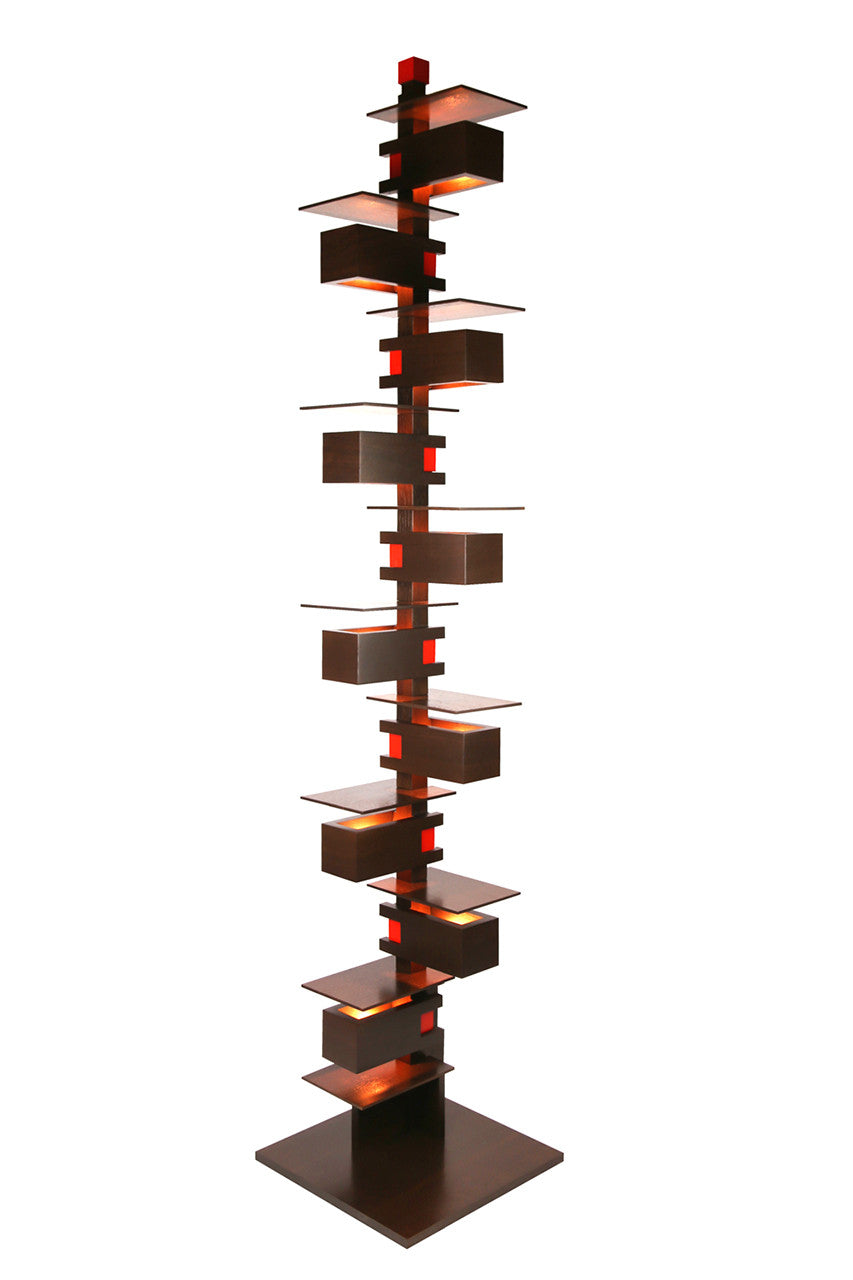 Taliesin 2 Walnut Edition

Frank Lloyd Wright, Taliesin, AlaModerna, Taliesin 2, floor lamp